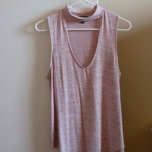 Womens open neck tank top